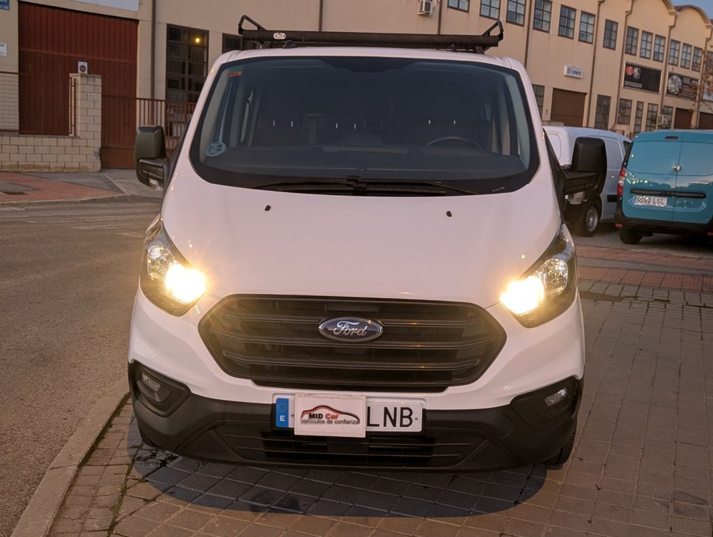 MIDCar coches ocasión Madrid Ford Transit Custom Combi 2.0 TDCI  6 Plazas Trend Etiqueta C Con IVA y Garantía
