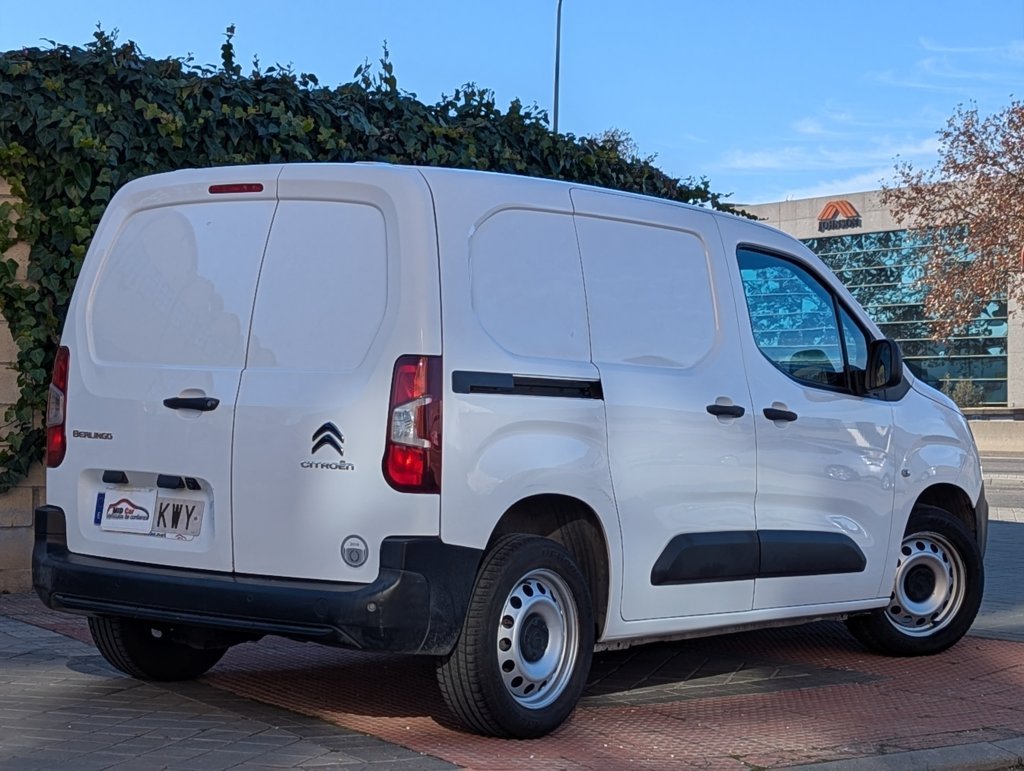 MIDCar coches ocasión Madrid Citroen Berlingo 1.5BlueHdi 100Cv Premium 3 Plazas Doble puerta Nacional IVA y Garantía Inc