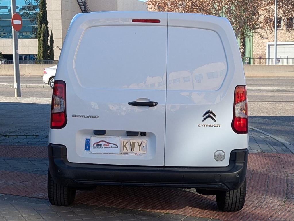 MIDCar coches ocasión Madrid Citroen Berlingo 1.5BlueHdi 100Cv Premium 3 Plazas Doble puerta Nacional IVA y Garantía Inc