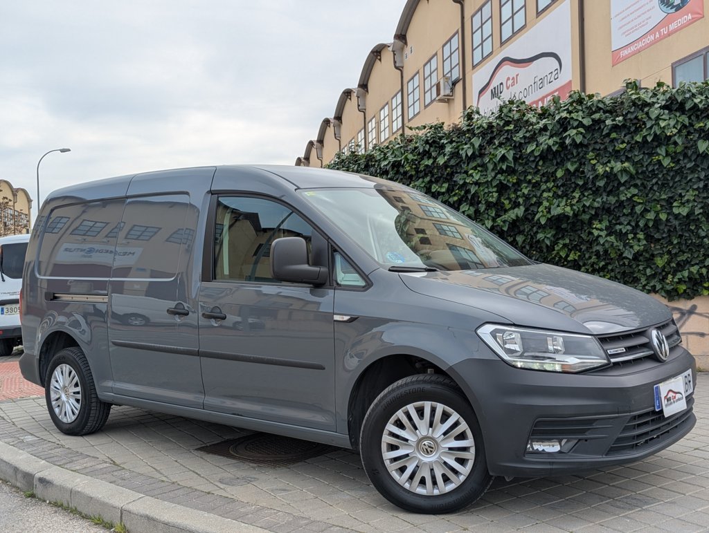 MIDCar coches ocasión Madrid Volkswagen Caddy Maxi Furgón 1.4 TGI Etiqueta ECO Profesional  81kW BM 110Cv  IVA y garantía Incl