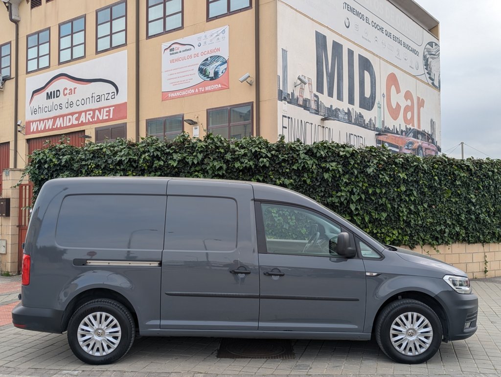 MIDCar coches ocasión Madrid Volkswagen Caddy Maxi Furgón 1.4 TGI Etiqueta ECO Profesional  81kW BM 110Cv  IVA y garantía Incl