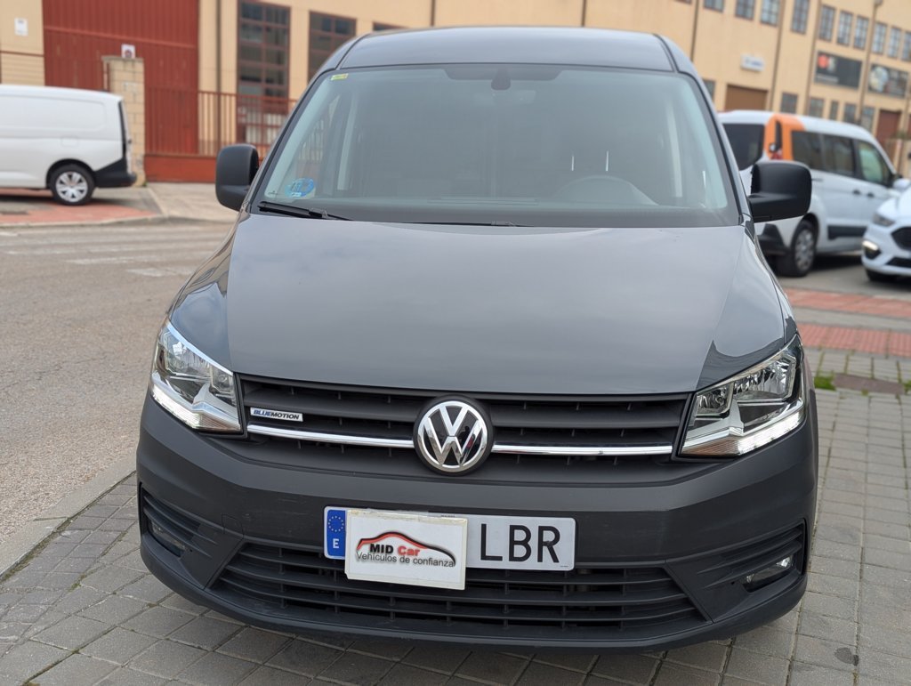 MIDCar coches ocasión Madrid Volkswagen Caddy Maxi Furgón 1.4 TGI Etiqueta ECO Profesional 81kW BM 110Cv IVA y garantía Incl