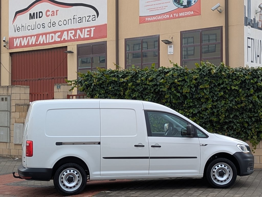 MIDCar coches ocasión Madrid Volkswagen Caddy Profe Maxi Furgón 2.0 Tdi SCR 4M BMT 122Cv Etiqueta C