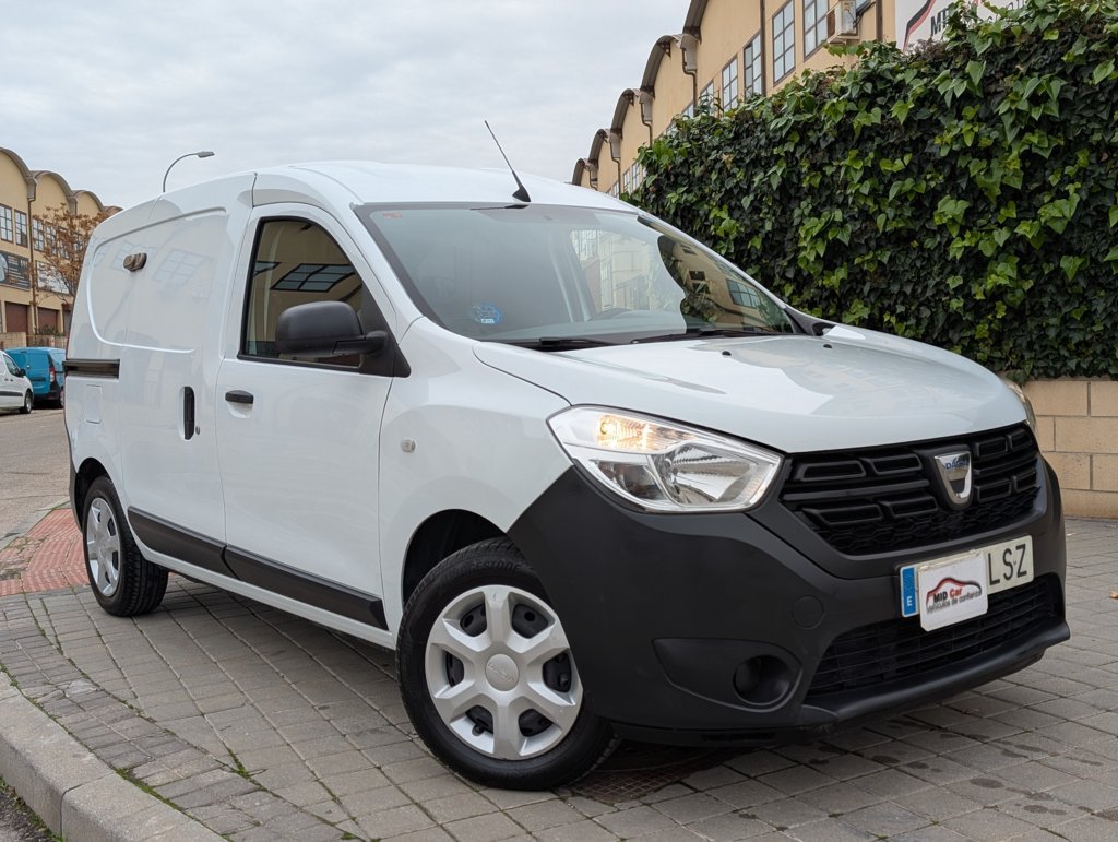 MIDCar coches ocasión Madrid Dacia Dokker Van Essential 1.6 110Cv GLP Híbrido Etiqueta Medioambiental ECO Nacional IVA y Garantía Incl