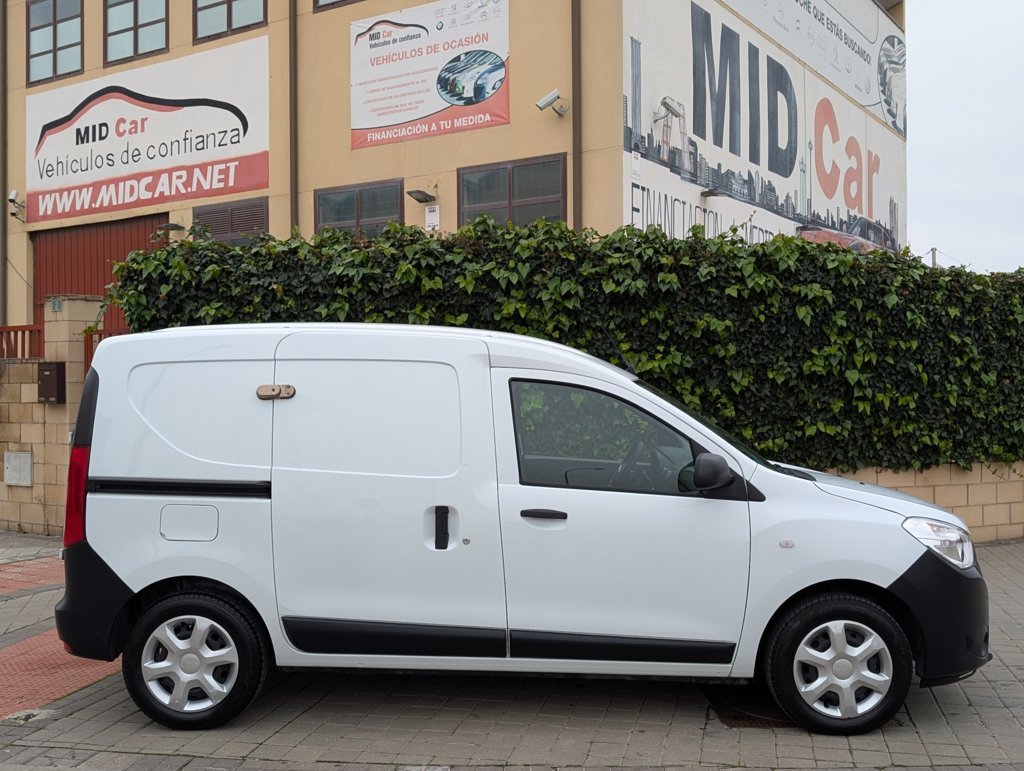 MIDCar coches ocasión Madrid Dacia Dokker Van Essential 1.6 110Cv GLP Híbrido Etiqueta Medioambiental ECO Nacional IVA y Garantía Incl