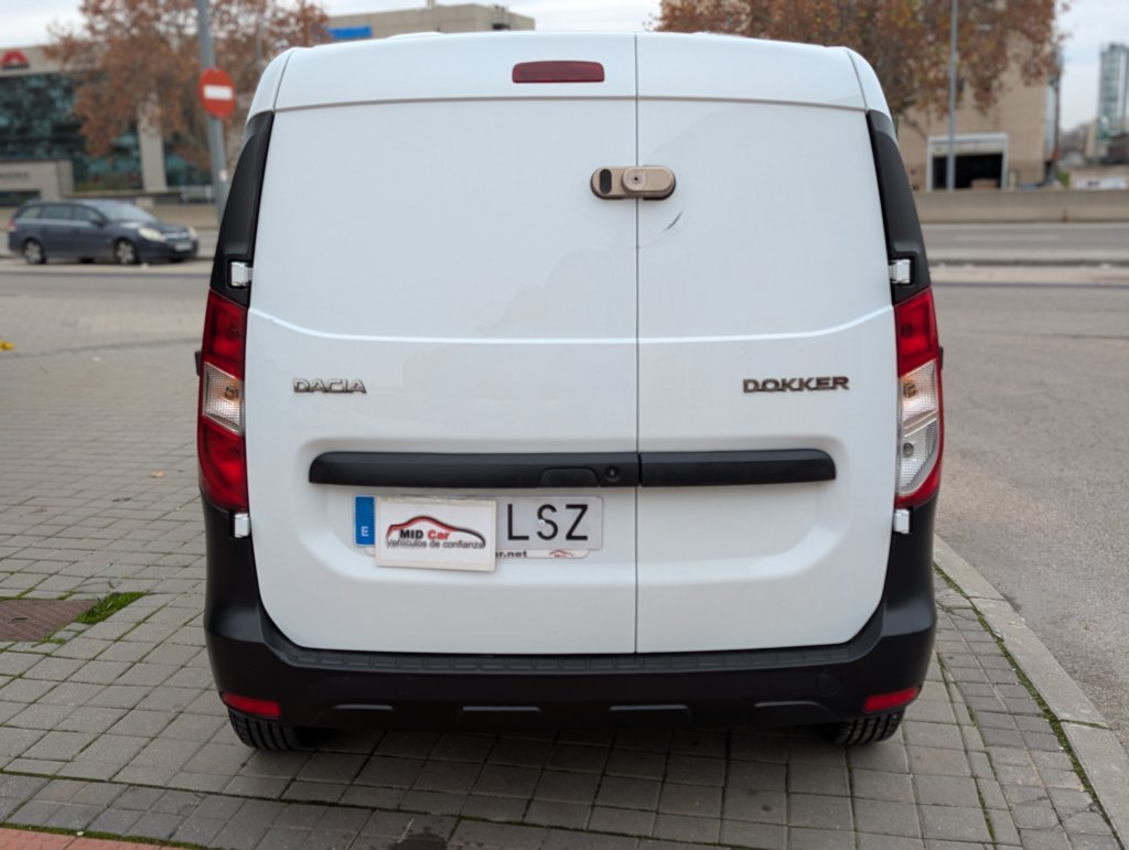 MIDCar coches ocasión Madrid Dacia Dokker Van Essential 1.6 110Cv GLP Híbrido Etiqueta Medioambiental ECO Nacional IVA y Garantía Incl