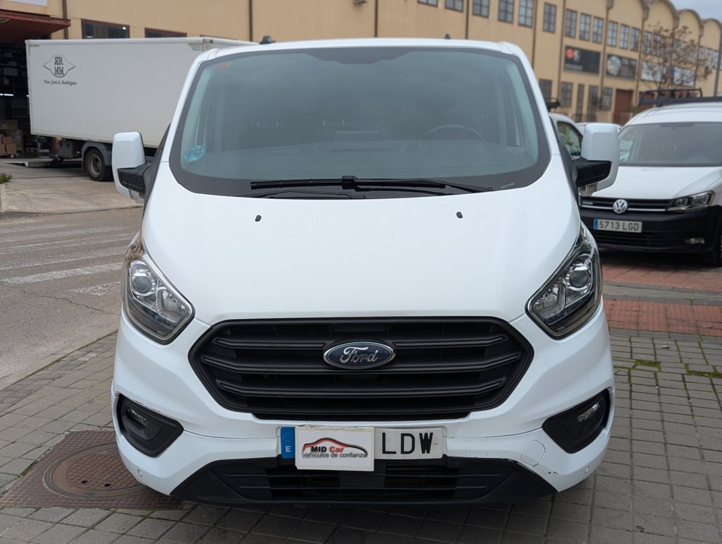 MIDCar coches ocasión Madrid Ford Custom 2.0EcoBlue 105 Etiqueta C IVA y Garantía Incl Nacional