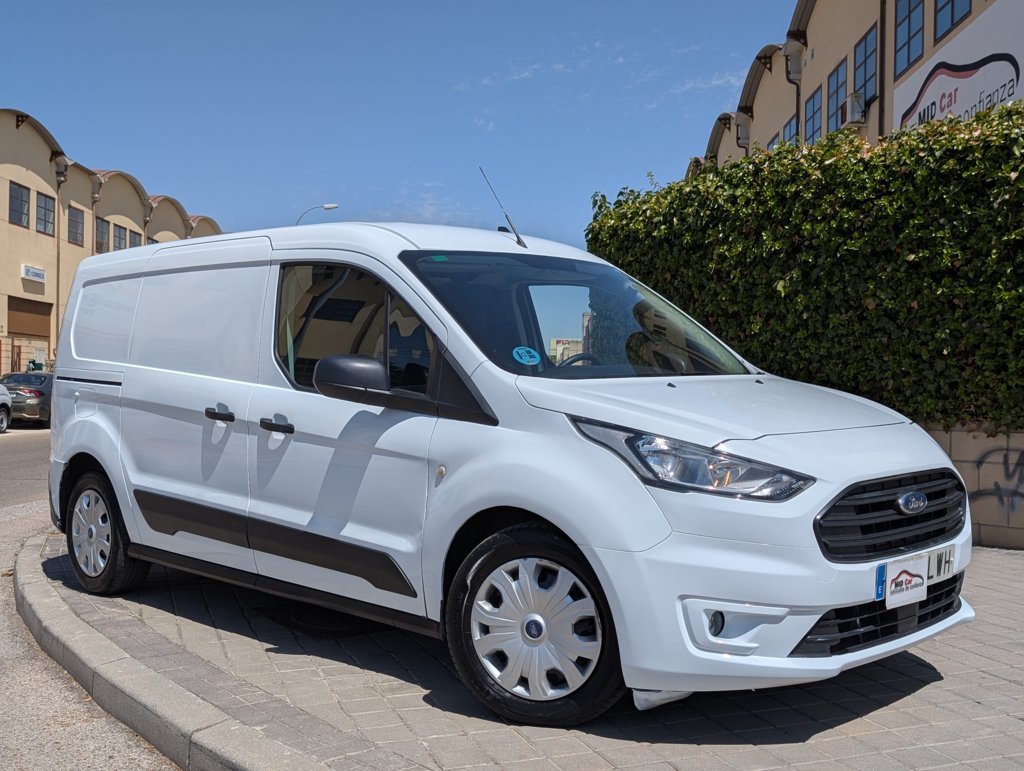 MIDCar coches ocasión Madrid Ford Transit Connect  3Plazas 1.5EcoBlueTrend 210 L2 4 Puertas 100Cv IVA y Garantía Inc Etiqueta C