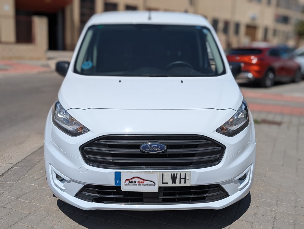 MIDCar coches ocasión Madrid Ford Transit Connect  3Plazas 1.5EcoBlueTrend 210 L2 4 Puertas 100Cv IVA y Garantía Inc Etiqueta C