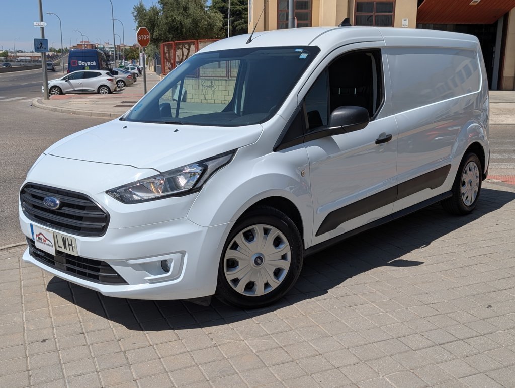 MIDCar coches ocasión Madrid Ford Transit Connect  3Plazas 1.5EcoBlueTrend 210 L2 4 Puertas 100Cv IVA y Garantía Inc Etiqueta C