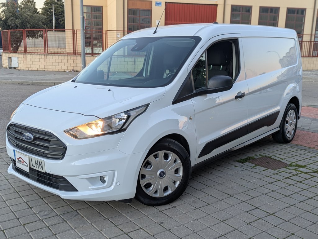 MIDCar coches ocasión Madrid Ford Transit Connect L2 210 1.5Ecoblue Trend Automatico 3 Plazas 120Cv IVA y Garantía Incl