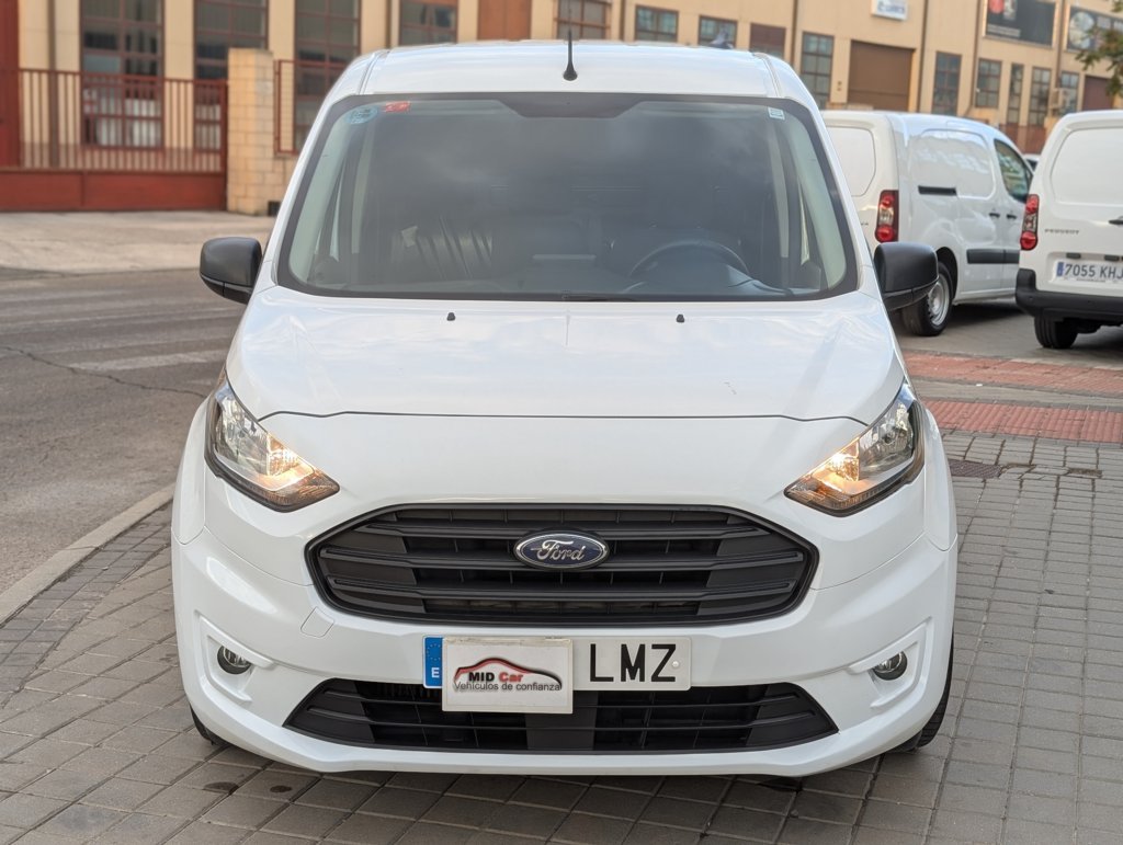 MIDCar coches ocasión Madrid Ford Transit Connect Van 1.5EcoBlue  Trend 240  S&S Trend L2, 3 Plazas, 6 Velocidades, 120Cv,