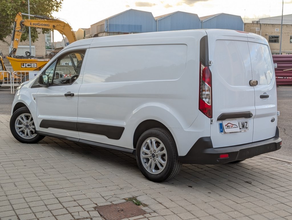 MIDCar coches ocasión Madrid Ford Transit Connect Van 1.5EcoBlue  Trend 240  S&S Trend L2, 3 Plazas, 6 Velocidades, 120Cv,