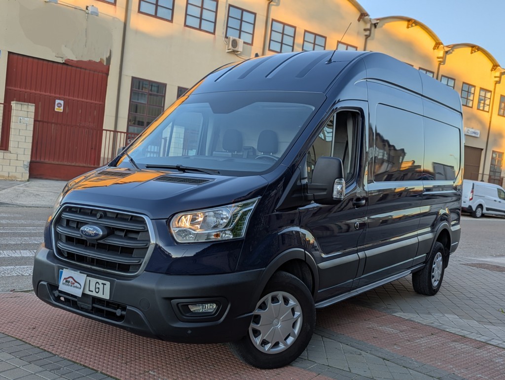 MIDCar coches ocasión Madrid Ford Transit 2.0Tdci  350 96kW L3H3 Van Trend RWD Nacional IVA y Garantía Incl Etiqueta C