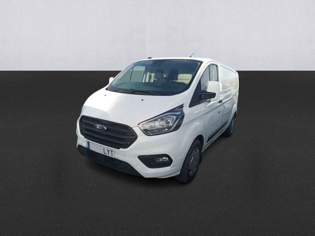 MID Car coches ocasión Madrid Ford Custom Van 2.0 TDCI 340 L2 MHEV Trend Tracción delantera 130Cv Etiqueta medioambiental ECO IVA y Garantía Inc