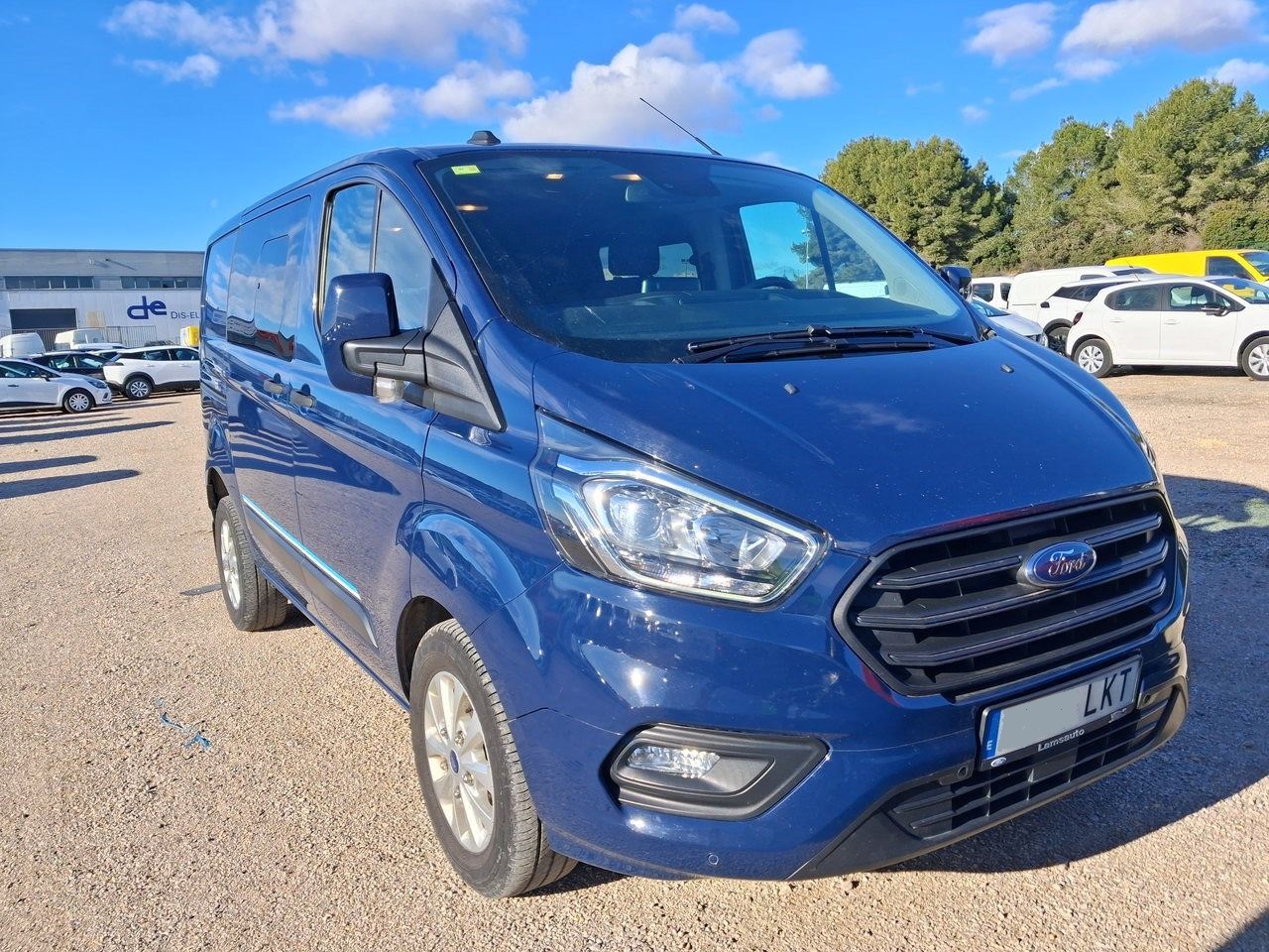 MIDCar coches ocasión Madrid Ford Transit Custom Mixto 2.0 TDCI 130Cv, 320 Trend MHEV 4 Puertas, Etiqueta medioambiental ECO