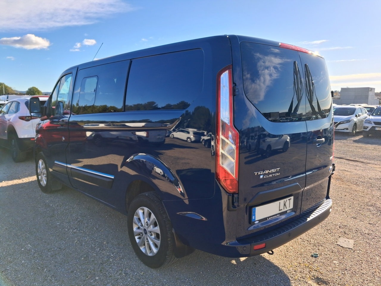 MIDCar coches ocasión Madrid Ford Transit Custom Mixto 2.0 TDCI 130Cv, 320 Trend MHEV 4 Puertas, Etiqueta medioambiental ECO