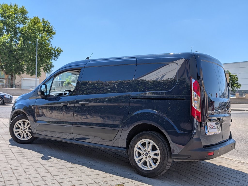 MIDCar coches ocasión Madrid Ford Transit Connect  1.5EcoBlueTrend 240 L2 4 Puertas 100Cv, 6 Velocidades, 3 Plazas, Etiqueta medioambiental C