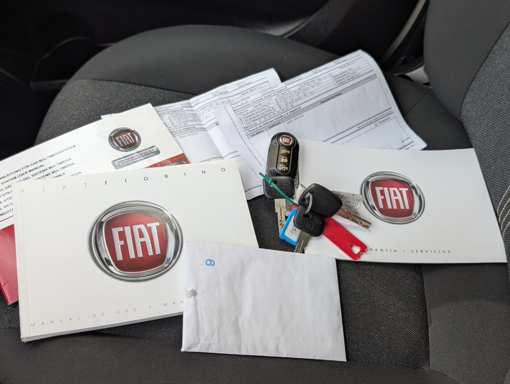 MIDCar coches ocasión Madrid Fiat Fiorino 1.3Mjet E6+ 80Cv IVA y garantía Inc Etiqueta C