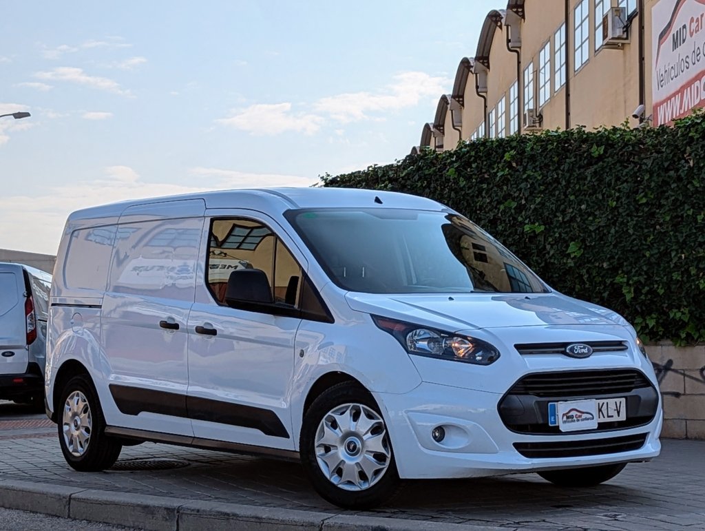 MIDCar coches ocasión Madrid Ford Transit Connect Van 1.5 TDCi 100cv Trend 210 L2, 3Plazas