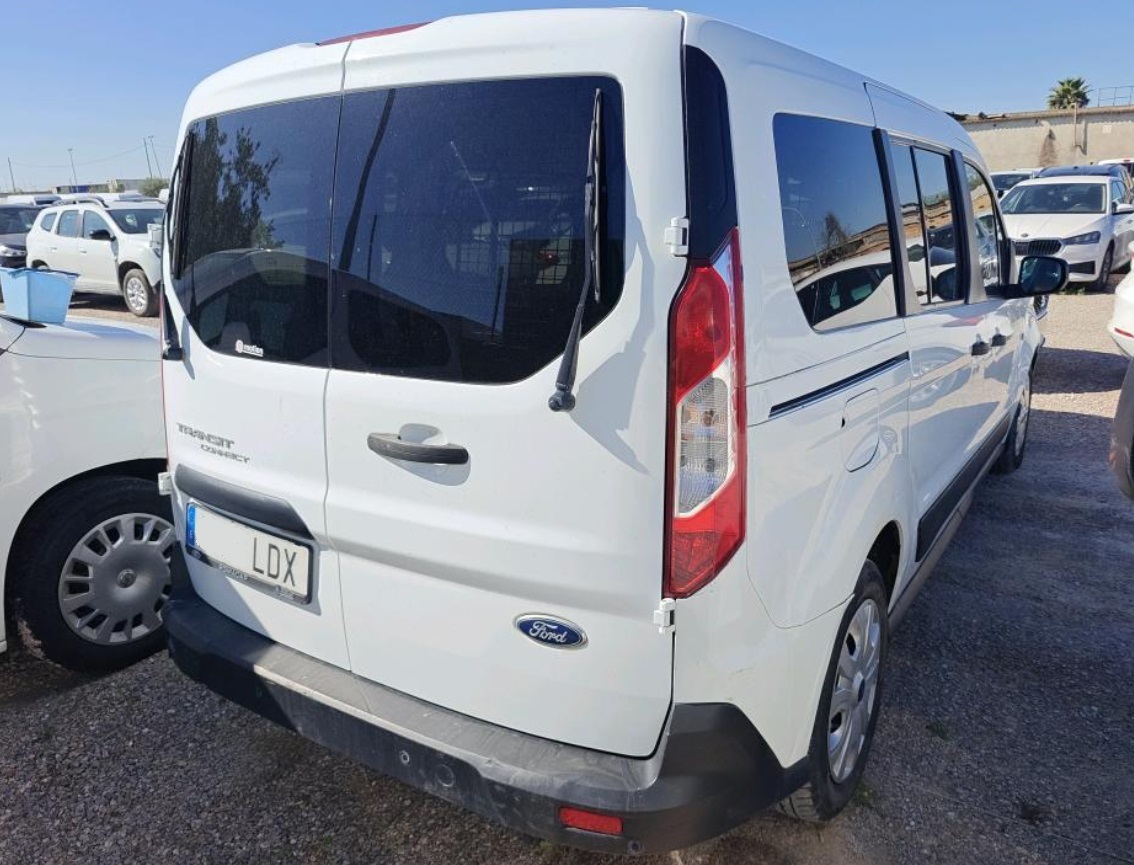 MIDCar coches ocasión Madrid Ford Transit Connect Kombi 1.5 Tdci S/s Trend 230 L2 120Cv 6 Velocidades Etiqueta medioambiental C  IVA y garantía Incl