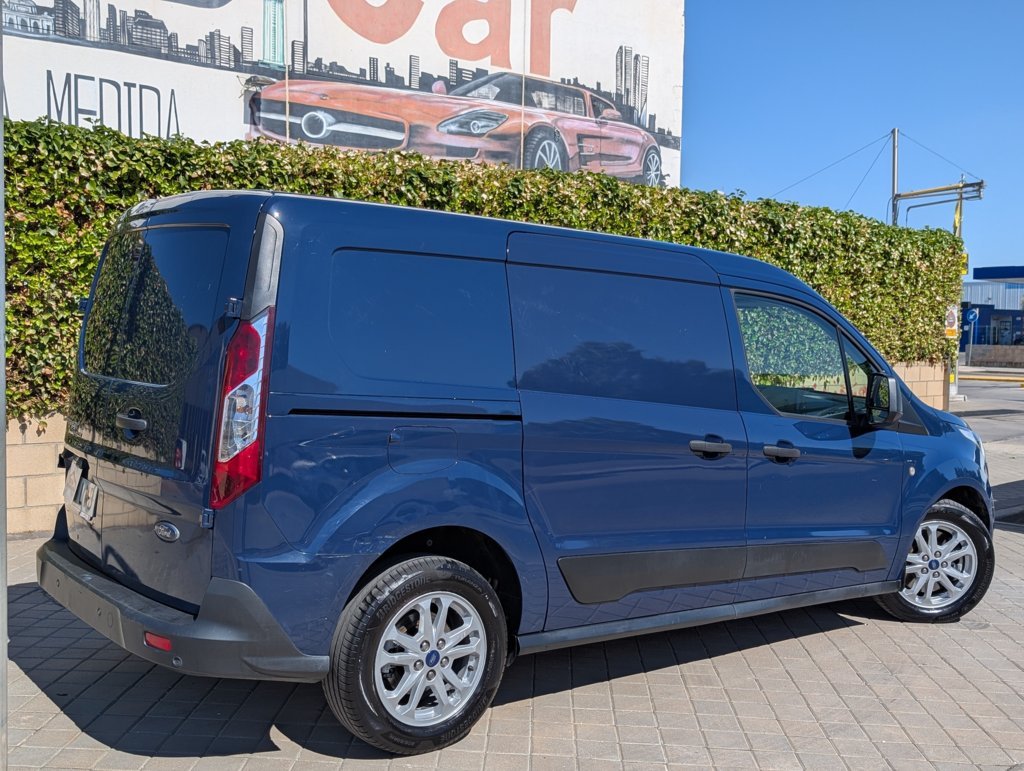 MIDCar coches ocasión Madrid Ford Transit Connect 3Plazas 1.5EcoBlueTrend 240 L2 4 Puertas 100Cv 6 Velocidades Etiqueta medioambiental C