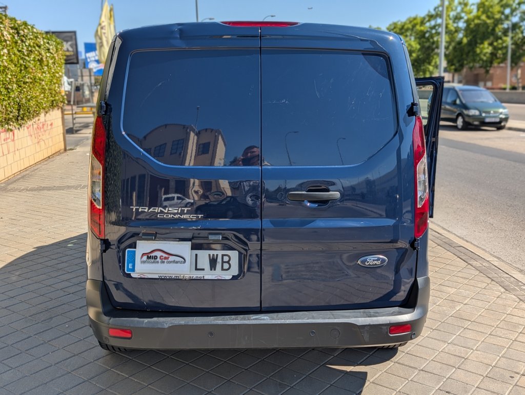 MIDCar coches ocasión Madrid Ford Transit Connect 3Plazas 1.5EcoBlueTrend 240 L2 4 Puertas 100Cv 6 Velocidades Etiqueta medioambiental C