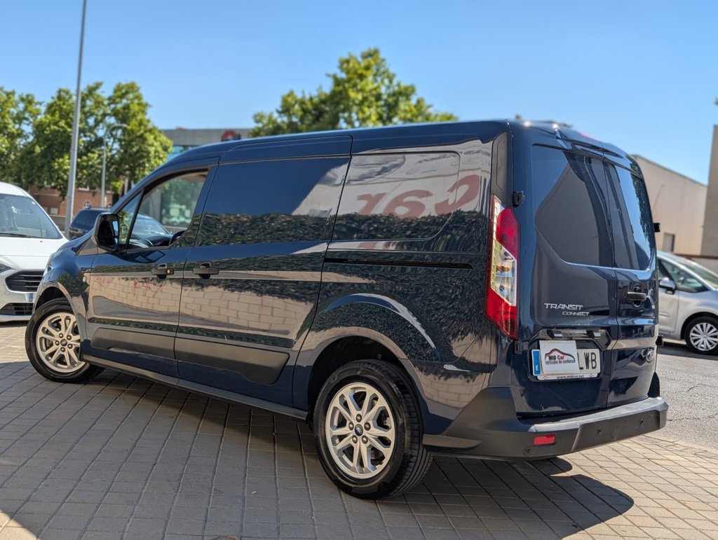 MIDCar coches ocasión Madrid Ford Transit Connect 3Plazas 1.5EcoBlueTrend 240 L2 4 Puertas 100Cv 6 Velocidades Etiqueta medioambiental C