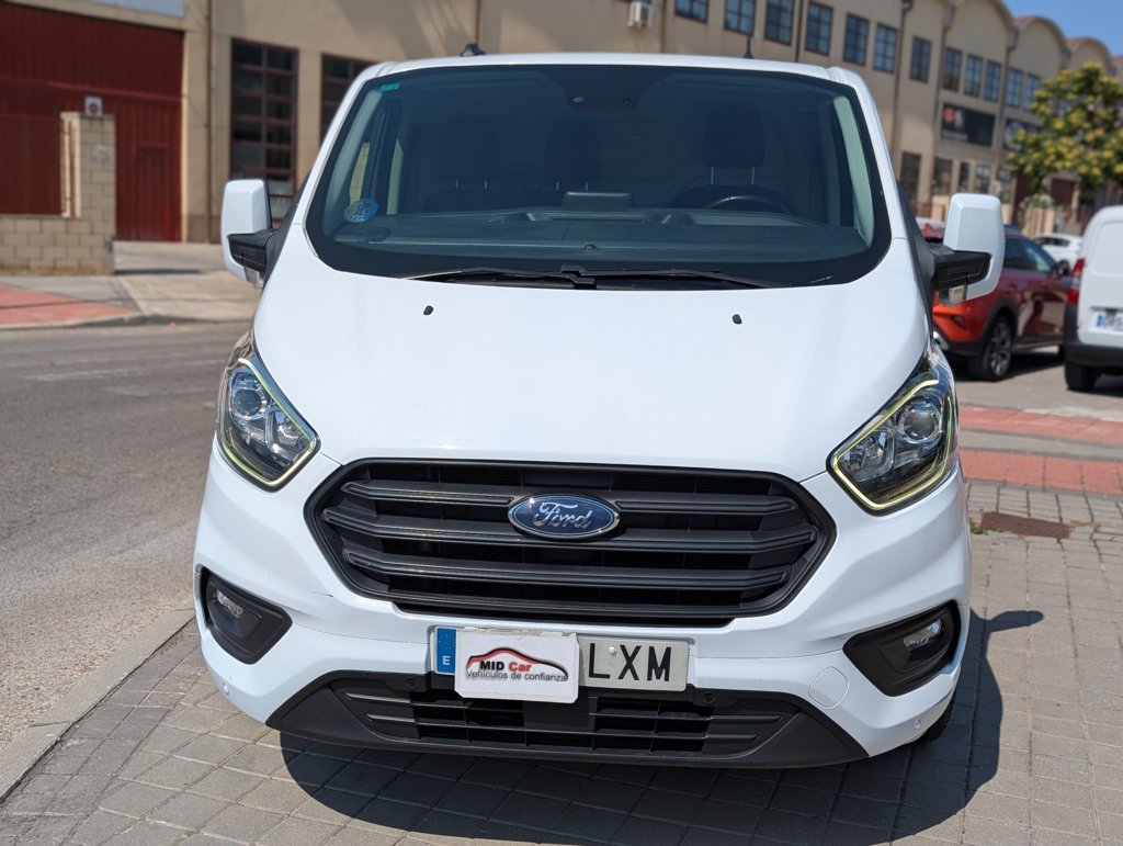 MIDCar coches ocasión Madrid Ford Transit Custom Van 2.0 TDCI 130Cv 280 L1 MHEV Trend con Etiqueta medioambiental ECO