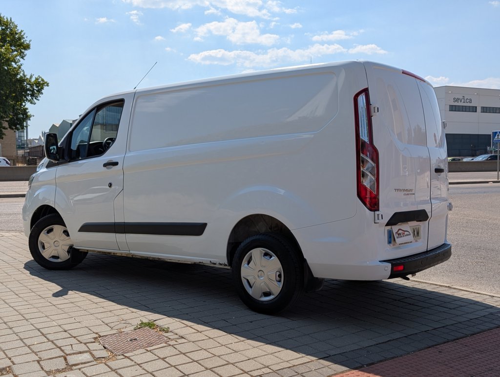 MIDCar coches ocasión Madrid Ford Transit Custom Van 2.0 TDCI 130Cv 280 L1 MHEV Trend con Etiqueta medioambiental ECO