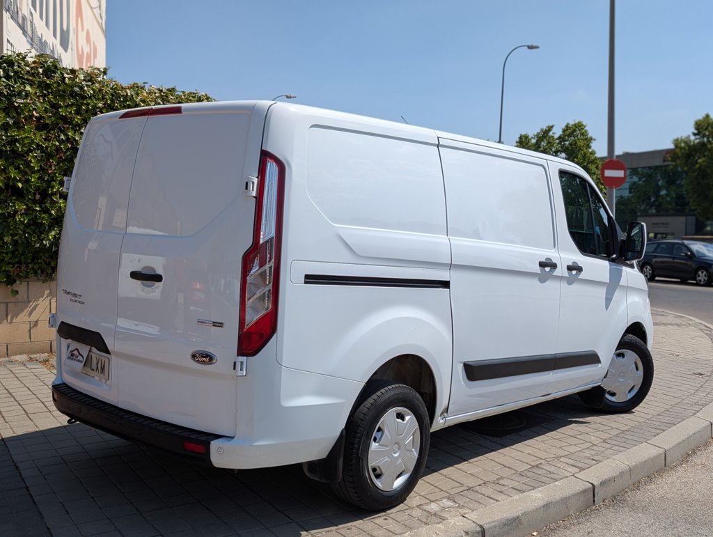 MIDCar coches ocasión Madrid Ford Transit Custom Van 2.0 TDCI 130Cv 280 L1 MHEV Trend con Etiqueta medioambiental ECO