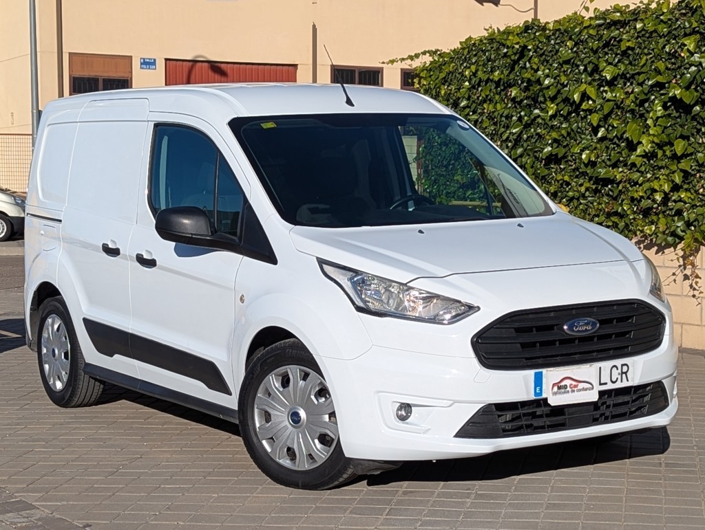 MIDCar coches ocasión Madrid Ford Transit Connect  1.5Tdci Trend 200 L1 4 Puertas Híbrido Diesel y  GLP Etiqueta ECO