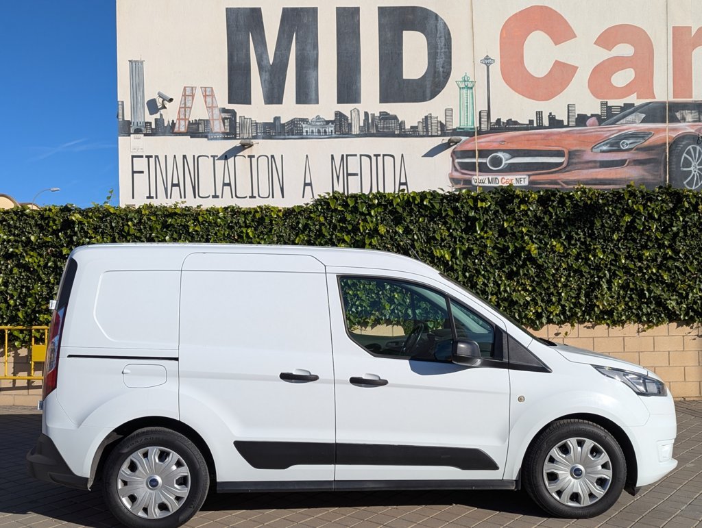 MIDCar coches ocasión Madrid Ford Transit Connect  1.5Tdci Trend 200 L1 4 Puertas Híbrido Diesel y  GLP Etiqueta ECO