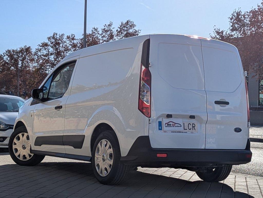 MIDCar coches ocasión Madrid Ford Transit Connect  1.5Tdci Trend 200 L1 4 Puertas Híbrido Diesel y  GLP Etiqueta ECO