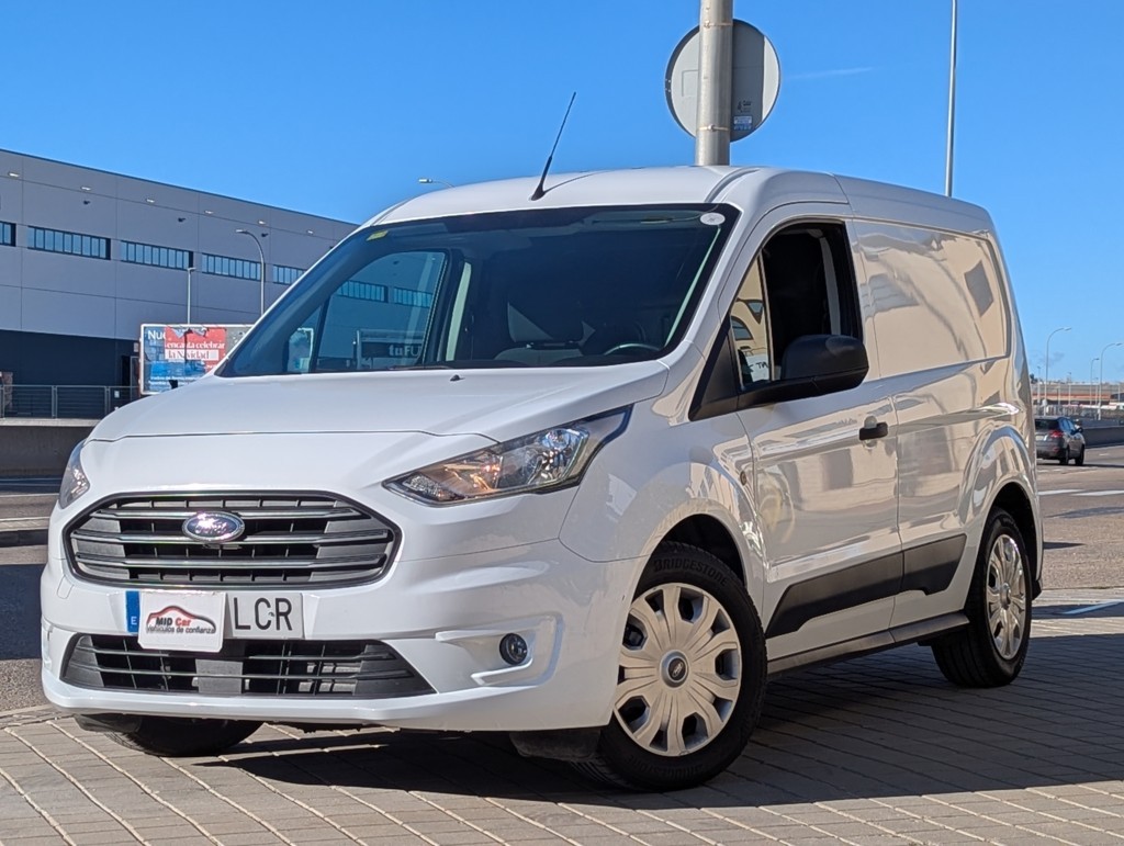 MIDCar coches ocasión Madrid Ford Transit Connect  1.5Tdci Trend 200 L1 4 Puertas Híbrido Diesel y  GLP Etiqueta ECO