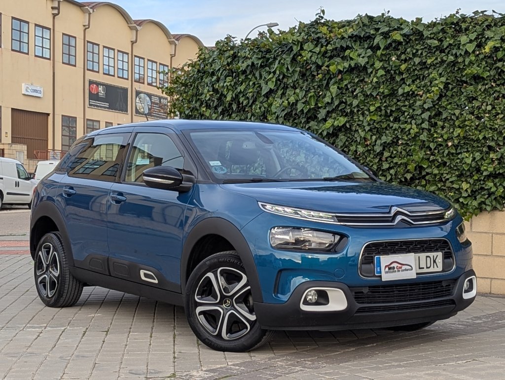 MIDCar coches ocasión Madrid Citroen C4 CACTUS BlueHDi 100 S&S Feel 5 Puertas Etiqueta medioambiental C Nacional 1Dueño