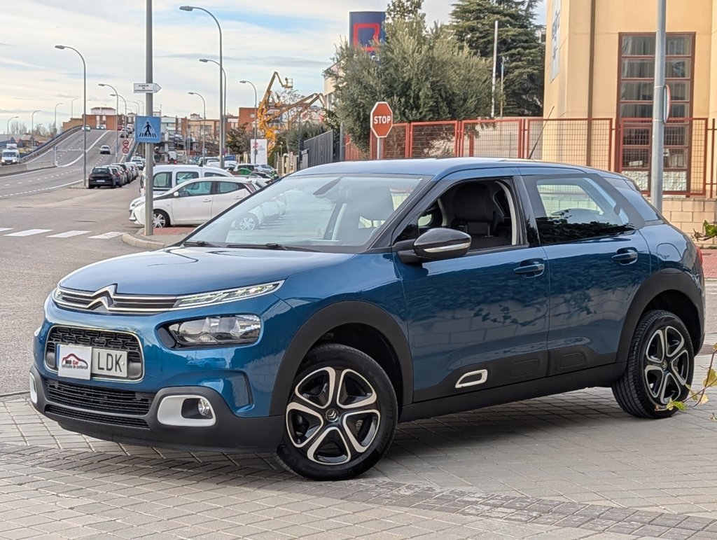 MIDCar coches ocasión Madrid Citroen C4 CACTUS BlueHDi 100 S&S Feel 5 Puertas Etiqueta medioambiental C Nacional 1Dueño