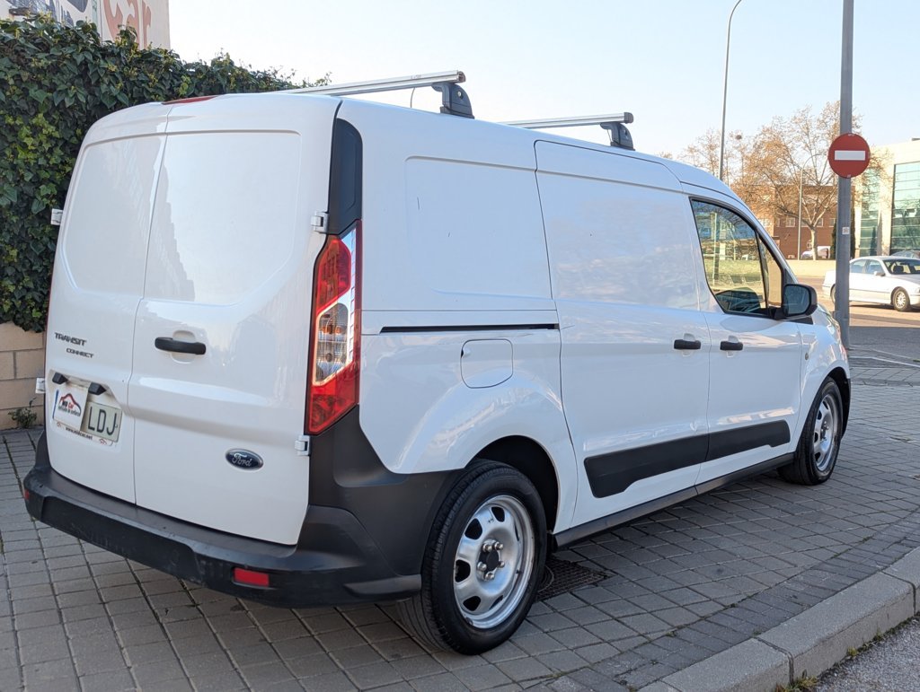 MIDCar coches ocasión Madrid Ford Transit Connect Van Larga 1.5EcoBlue 3 Plazas Etiqueta C IVA y Garantía Incl Trend 210  S&S Trend L2 3Plazas 6 Velocidades