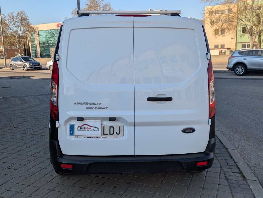 MIDCar coches ocasión Madrid Ford Transit Connect Van Larga 1.5EcoBlue 3 Plazas Etiqueta C IVA y Garantía Incl Trend 210  S&S Trend L2 3Plazas 6 Velocidades