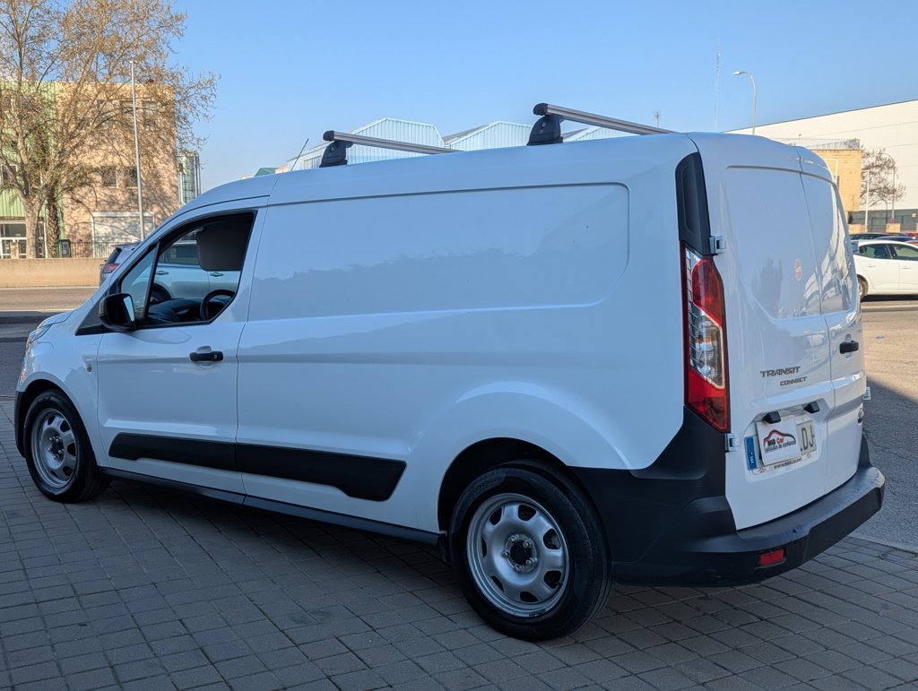 MIDCar coches ocasión Madrid Ford Transit Connect Van Larga 1.5EcoBlue 3 Plazas Etiqueta C IVA y Garantía Incl Trend 210  S&S Trend L2 3Plazas 6 Velocidades