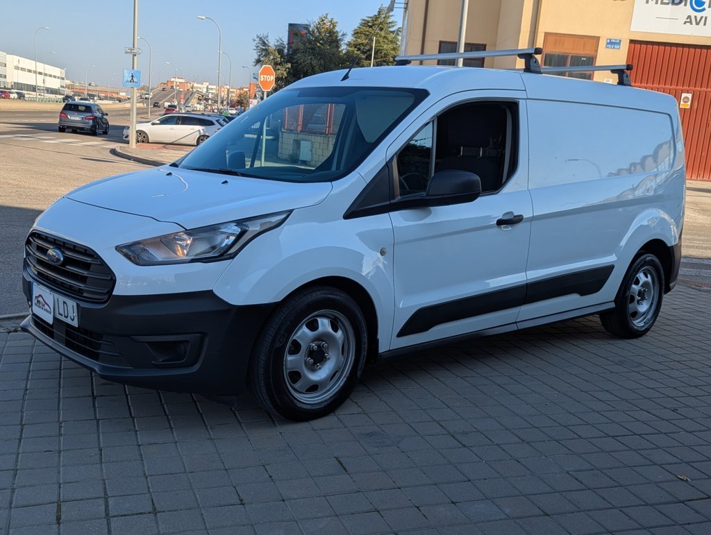 MIDCar coches ocasión Madrid Ford Transit Connect Van Larga 1.5EcoBlue 3 Plazas Etiqueta C IVA y Garantía Incl Trend 210  S&S Trend L2 3Plazas 6 Velocidades