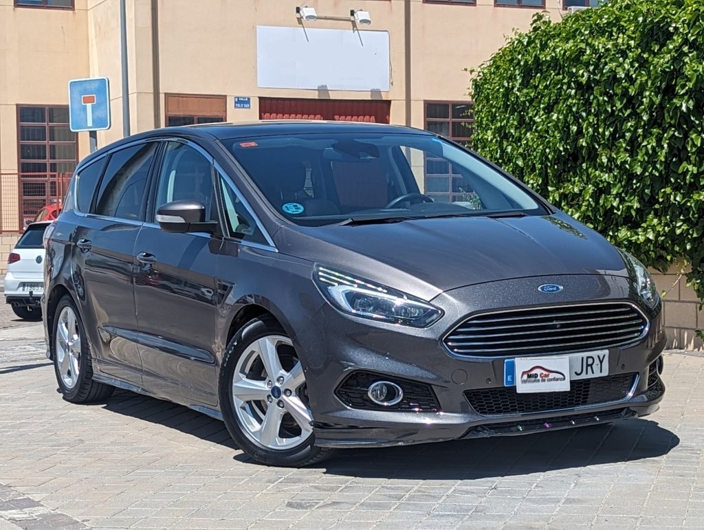 MIDCar coches ocasión Madrid Ford S-max 2.0Tdci Ttianium PowerShift 7 Plazas 180Cv