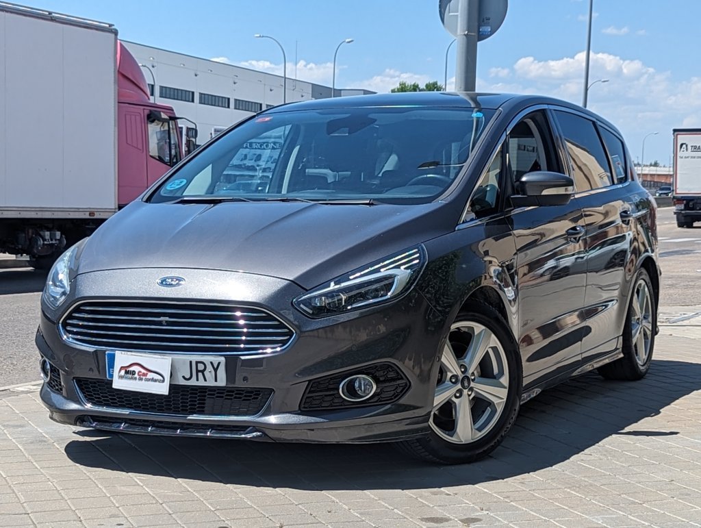 MIDCar coches ocasión Madrid Ford S-max 2.0Tdci Ttianium PowerShift 7 Plazas 180Cv