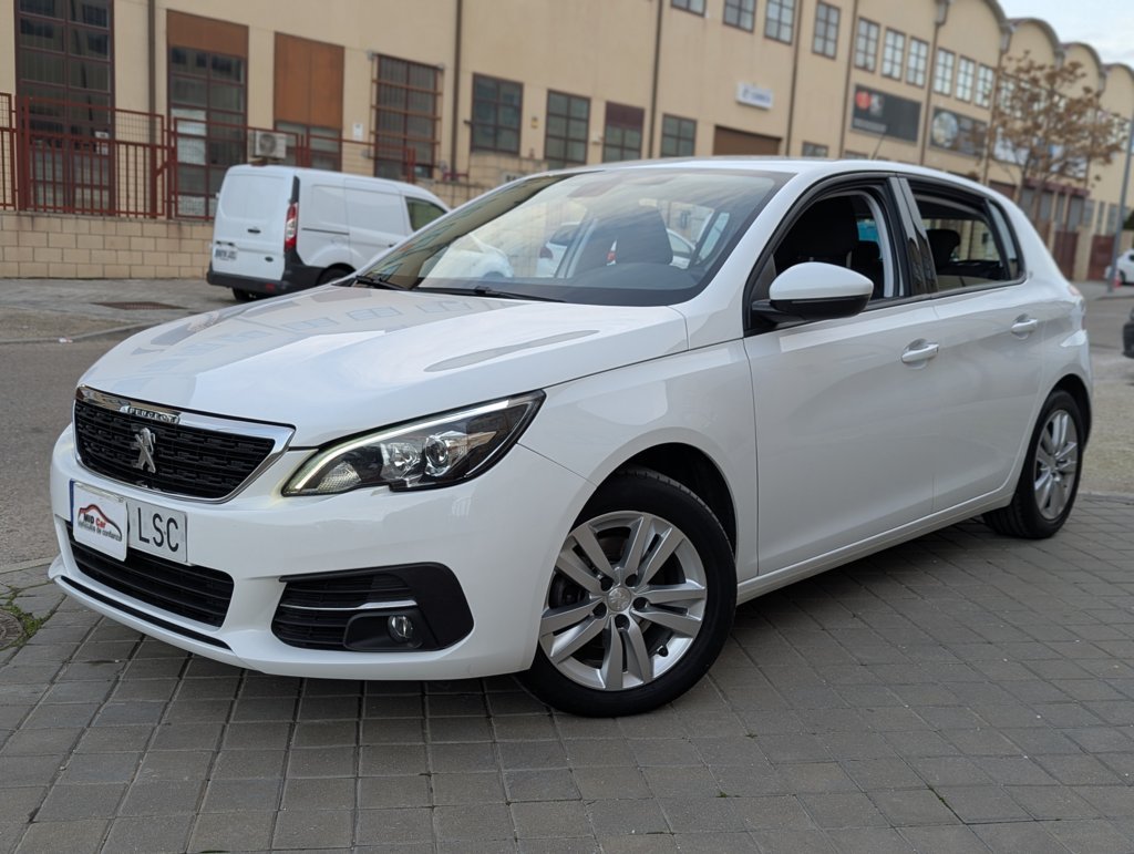 MIDCar coches ocasión Madrid Peugeot 308 Allure BlueHDi Auto S&S EAT8 130Cv Etiqueta medioambiental C IVA y Garantía Inc Nacional