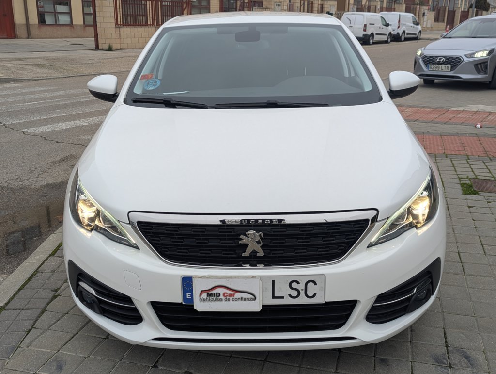 MIDCar coches ocasión Madrid Peugeot 308 Allure BlueHDi Auto S&S EAT8 130Cv Etiqueta medioambiental C IVA y Garantía Inc Nacional