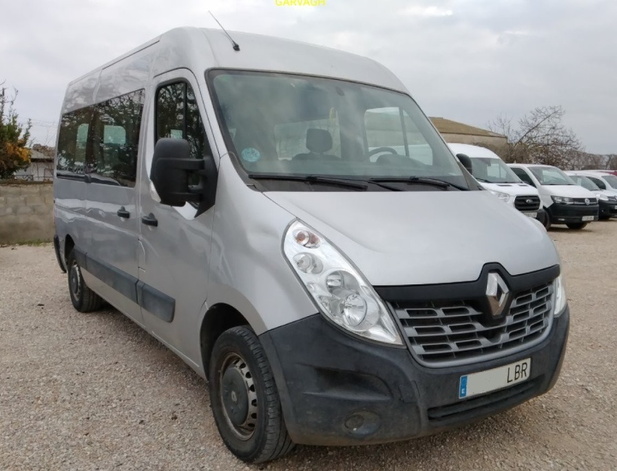 MIDCar coches ocasión Madrid Renault Master 2.3dCi Combi 9 Plazas S&S Energy L2h2 3500 Dci 140cv E6 IVA y Garantía Incl Etiqueta C