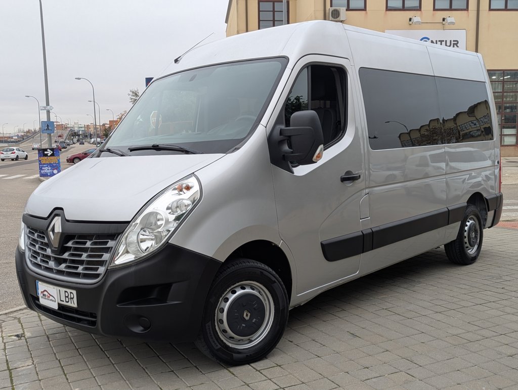 MIDCar coches ocasión Madrid Renault Master 2.3dCi Combi 9 Plazas S&S Energy L2h2 3500 Dci 140cv E6 IVA y Garantía Incl Etiqueta C