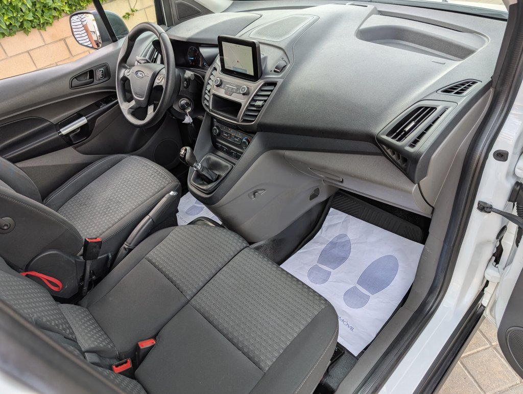 MIDCar coches ocasión Madrid Ford Transit Connect Van 1.5EcoBlue  Trend 240  S&S Trend L2, 3 Plazas, 6 Vel 120Cv Etiqueta C IVA Incl Garantia