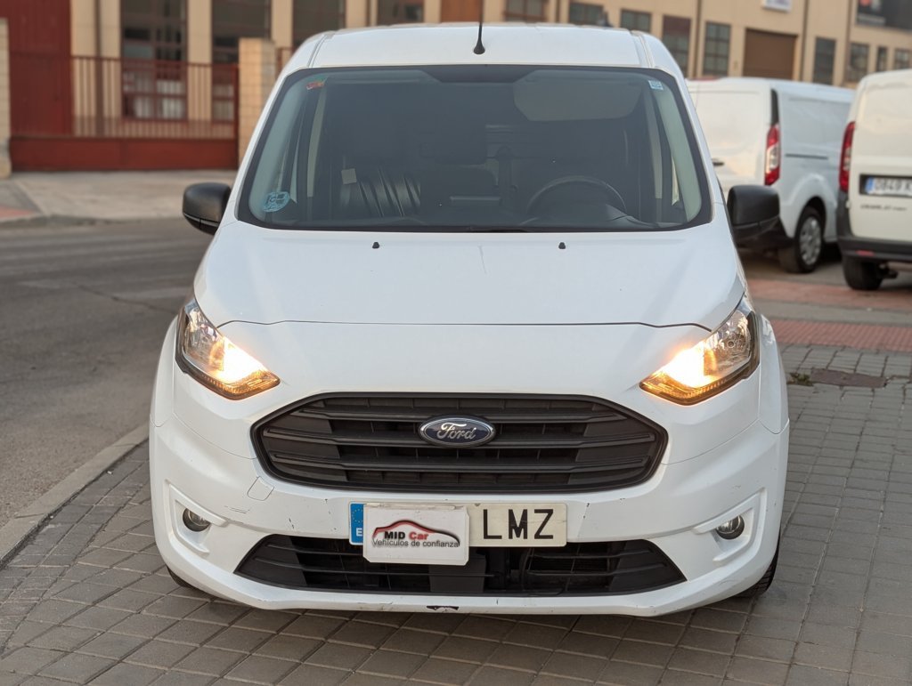 MIDCar coches ocasión Madrid Ford Transit Connect Van 1.5EcoBlue  Trend 240  S&S Trend L2, 3 Plazas, 6 Vel 120Cv Etiqueta C IVA Incl Garantia