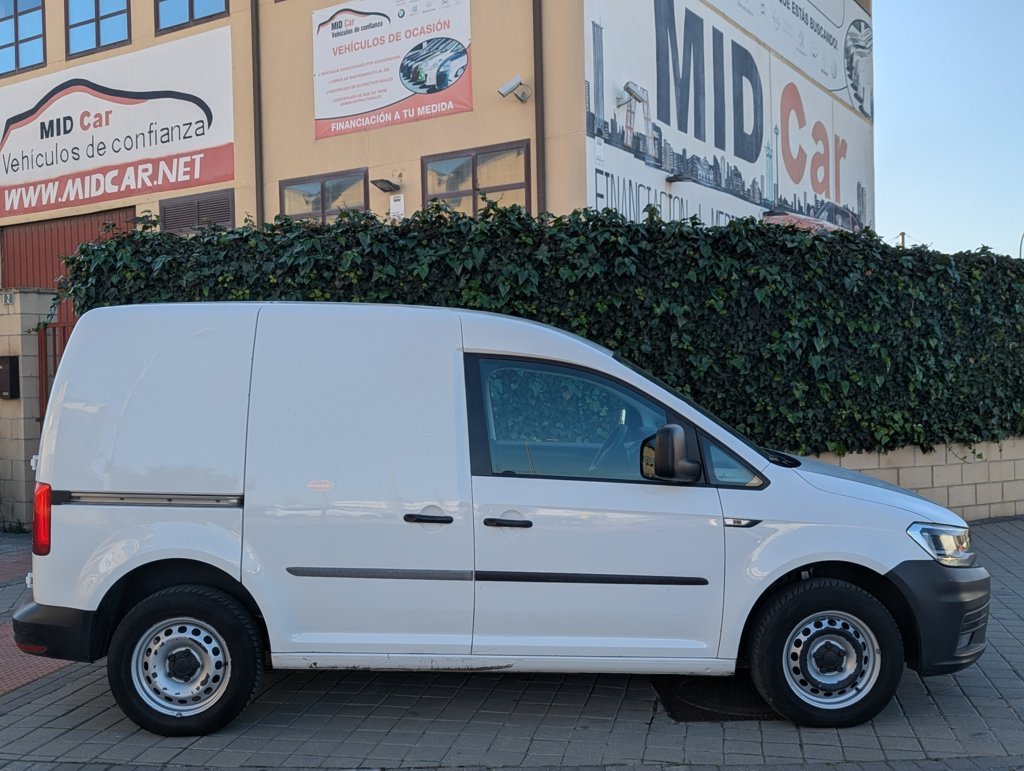 MIDCar coches ocasión Madrid Volkswagen Caddy Profesional Furgón 1.4 TGI 81kW BM 110Cv, Etiqueta medioambiental Eco IVA y Garantía Inc
